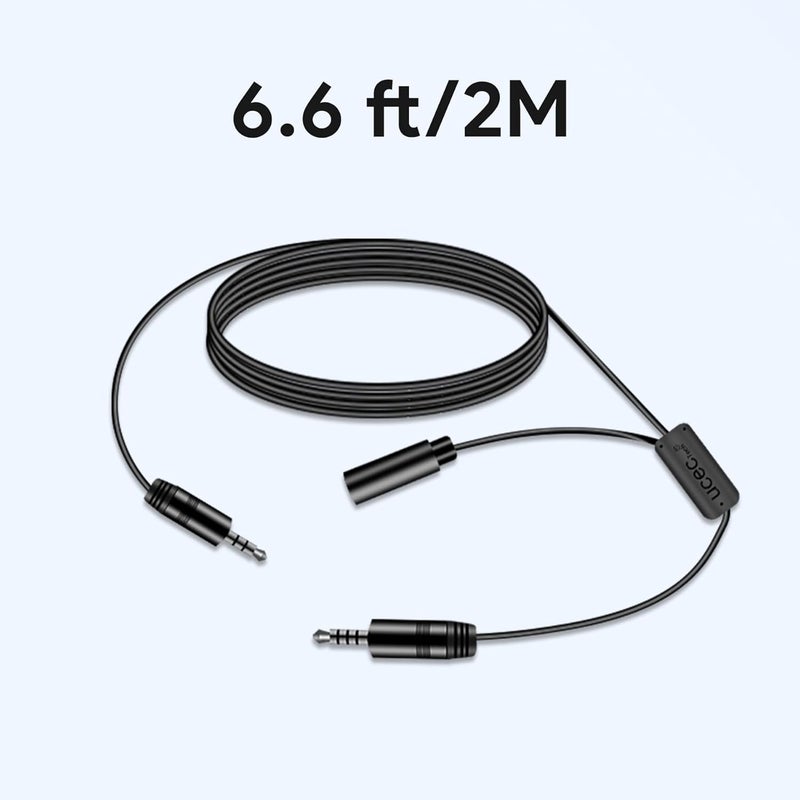 UCEC 6.6Ft Chat Link Cable, Party Chat Adapter for Xbox One, Nintendo Switch, PS4, PS5, Compatible with Elgato HD60, HD60Pro, HD60S, HD60 S+ and More Game Capture Devices - Image 5